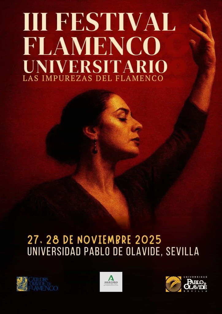 Cartel del festival en la Universidad Pablo de Olavide